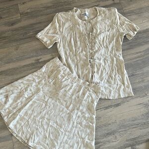 Vintage skirt set